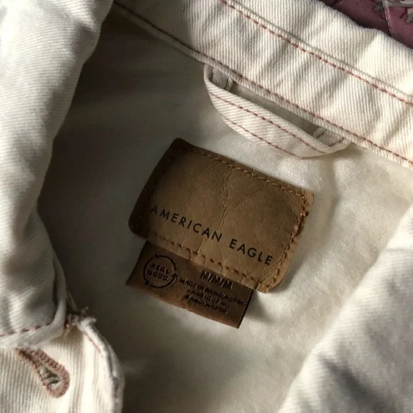 AE Strigid Classic Denim Jacket NWOT - Picture 2 of 6